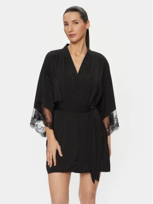 Bluebella Szlafrok Marseille 41902 Czarny Regular Fit