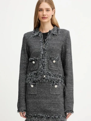 Blugirl Blumarine kardigan damski kolor czarny ciepły RF5152.MA950