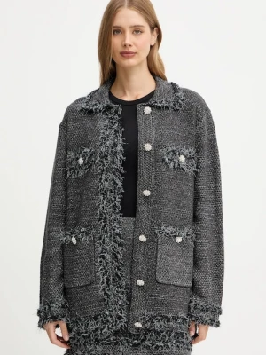 Blugirl Blumarine kardigan damski kolor czarny ciepły RF5228.MA950