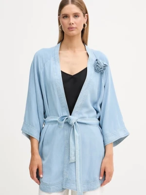 Blugirl Blumarine kardigan damski z lyocellu