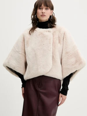 Blugirl Blumarine płaszcz kolor beżowy PF5006.T0300