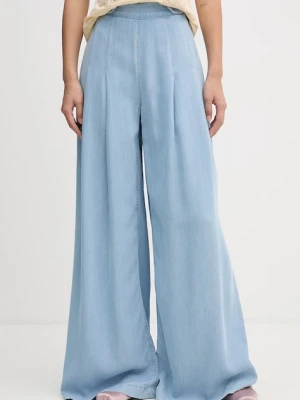 Blugirl Blumarine spodnie damskie z lyocellem