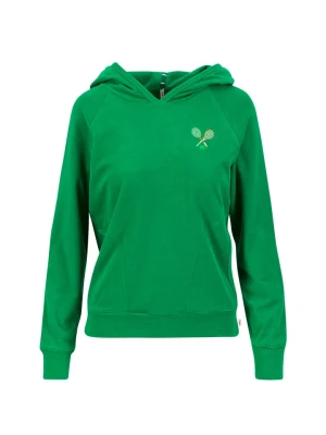 Blutsgeschwister Bluza "Miracle of Wimbledoncourt" w kolorze zielonym rozmiar: M