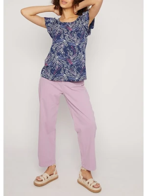 Blutsgeschwister Bluzka "Frilly" w kolorze granatowym rozmiar: XS