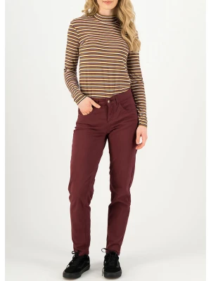 Blutsgeschwister Dżinsy - Slim fit - w kolorze bordowym rozmiar: S