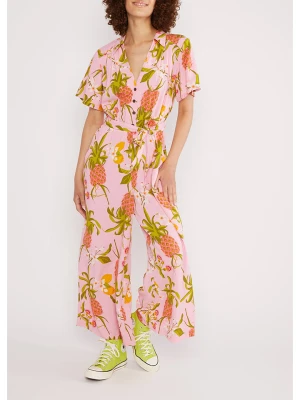 Blutsgeschwister Kombinezon "Charming Stepsdancing fruits" w kolorze jasnoróżowym rozmiar: M