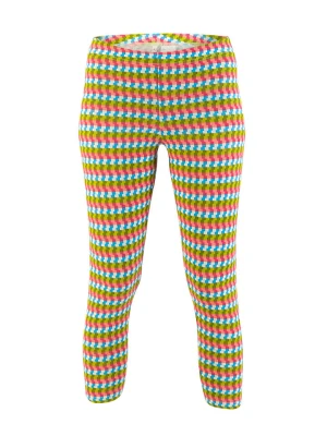 Blutsgeschwister Legginsy "Cropped Laune" ze wzorem rozmiar: XL