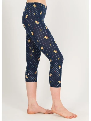Blutsgeschwister Legginsy "Laune Legs" w kolorze granatowym rozmiar: S