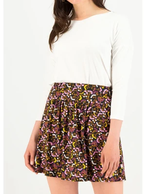 Blutsgeschwister Spódnica "Delicious Rendezvous" w kolorze czarnym ze wzorem rozmiar: L