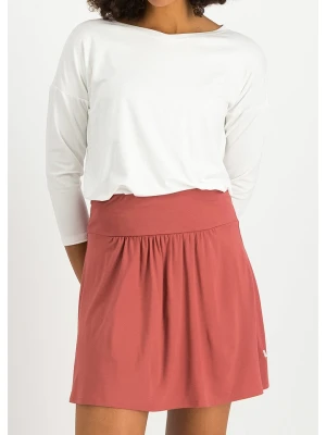 Blutsgeschwister Spódnica "Delicious Rendezvous" w kolorze koralowym rozmiar: XL