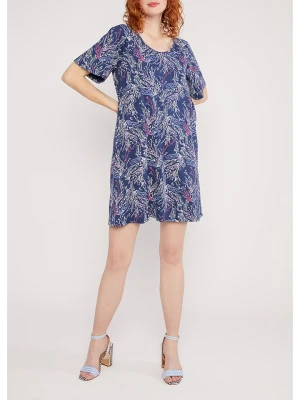 Blutsgeschwister Sukienka "Fly Little Bird" w kolorze granatowym rozmiar: S