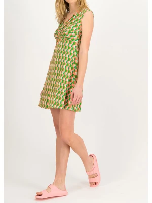 Blutsgeschwister Sukienka "Hot Knot Petite" w kolorze zielonym rozmiar: L