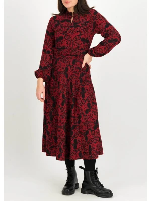Blutsgeschwister Sukienka "Moonstruck Meadowthe" w kolorze bordowo-czarnym rozmiar: XS