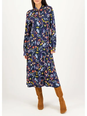 Blutsgeschwister Sukienka "Oh so No Bowuntamed" w kolorze granatowym rozmiar: XL