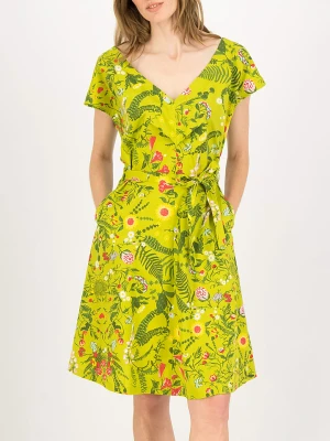 Blutsgeschwister Sukienka "True Love Hourglass" w kolorze jasnozielonym rozmiar: XL