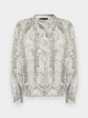 Bluza Abercrombie & Fitch jasnoszary
