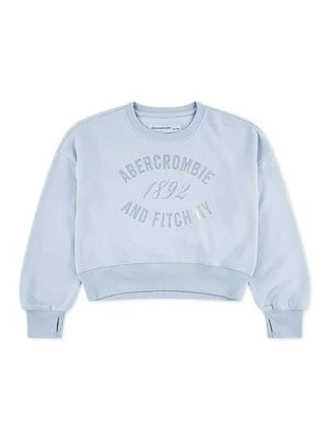 Bluza Abercrombie & Fitch jasnoniebieski