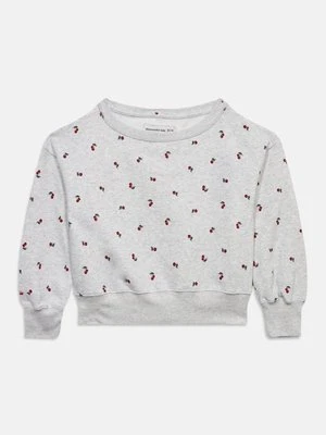 Bluza Abercrombie & Fitch jasnoszary
