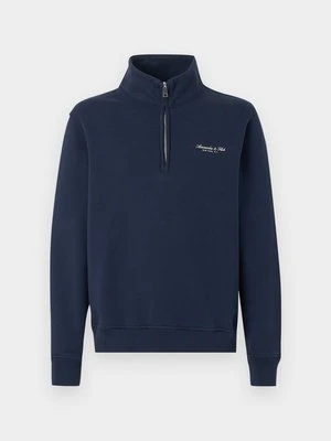 Bluza Abercrombie & Fitch granatowy