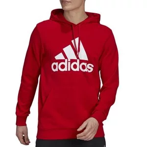 Bluza adidas Essentials Big Logo Hoodie GV0249 - czerwona