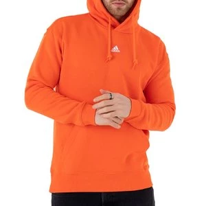 Bluza adidas Essentials Feelvivid Cotton Fleece Drop Shoulder Hoodie HK2828 - pomarańczowa