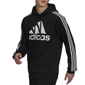 Bluza adidas Essentials Fleece 3-Stripes Logo Hoodie H14641 - czarna