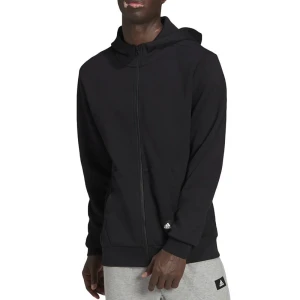 Bluza adidas M FI DBLKNT FZ HA1416 - czarna