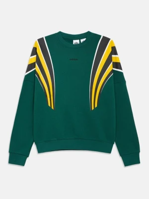 Bluza adidas Originals ciemnozielony