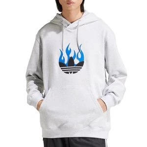 Bluza adidas Originals Flames Logo IS2947 - szara
