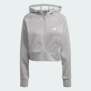 Bluza AEROREADY Game and Go Full-Zip Hooded Fleece Adidas