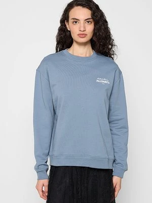 Bluza AllSaints niebieski