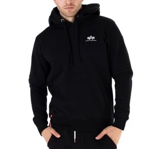 Bluza Alpha Industries Basic Hoody Small Logo 19631803 - czarna