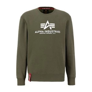 Bluza Alpha Industries Basic Sweater 178302257 - zielona