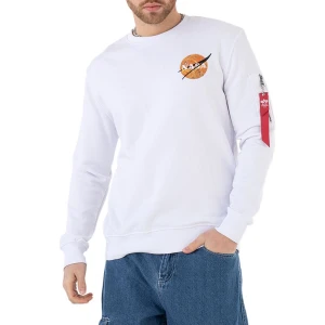 Zdjęcie produktu Bluza Alpha Industries NASA Davinci 13630309 - biała