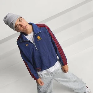 Bluza AS Roma Terrace Icons Half-Zip Adidas