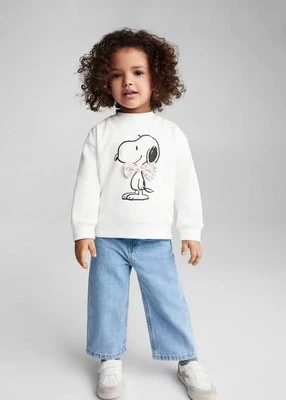 Bluza bawełniana ze Snoopym MANGO BABY