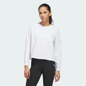 Bluza Beyond The Course Twistweave z zatrzaskami po bokach Adidas biały