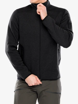 Bluza bez kaptura Arcteryx Covert Cardigan - black heather II