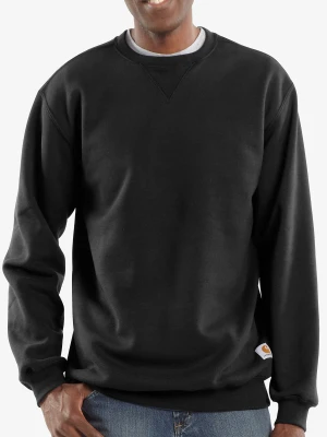 Bluza bez kaptura Carhartt Midweight Crewneck Sweatshirt - black