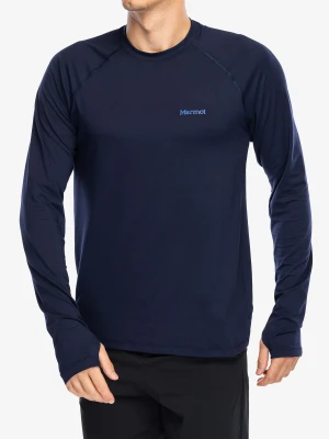 Bluza bez kaptura Marmot Windridge LS - arctic navy/navy