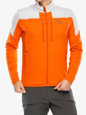 Bluza bez kaptura Montura Force Maglia - orange/quiet grey