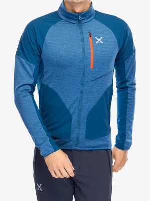 Bluza bez kaptura Montura Thermal Grid 2 Maglia - deep blue/orange