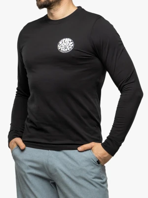 Bluza bez kaptura Rip Curl Icons of Surf L/S - black