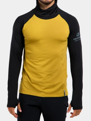 Bluza bez kaptura Sensor Thermo Sweatshirt - mustard/black