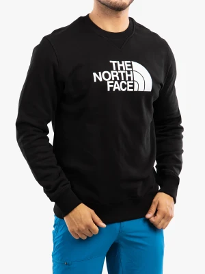 Bluza bez kaptura The North Face Drew Peak Crew - black/white