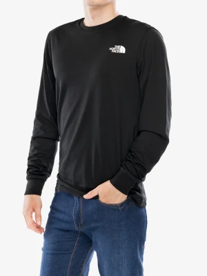 Bluza bez kaptura The North Face L/S Easy Tee - tnf black