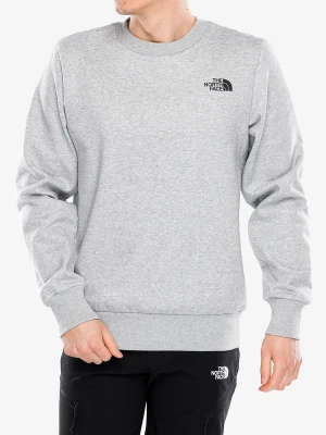 Bluza bez kaptura The North Face Simple Dome Crew - tnf light grey heather