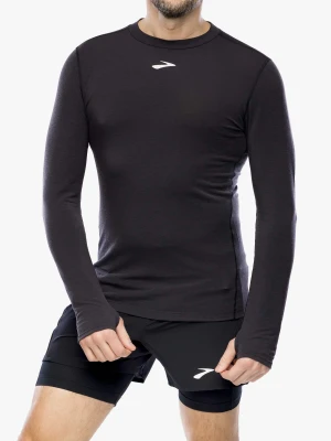 Bluza biegowa Brooks High Point Long Sleeve - black