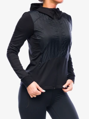 Bluza biegowa damska Sensor Infinity Zero Jacket - black