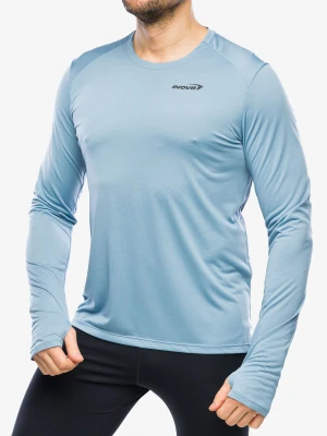 Bluza biegowa Inov-8 Performance Long Sleeve - blue grey/slate